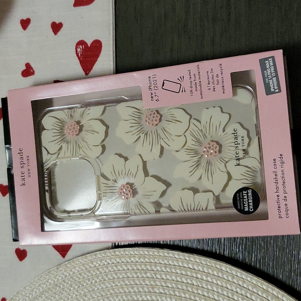 Kate Spade New York iPhone 13 pro max/iPhone 12 pro max Protective Case